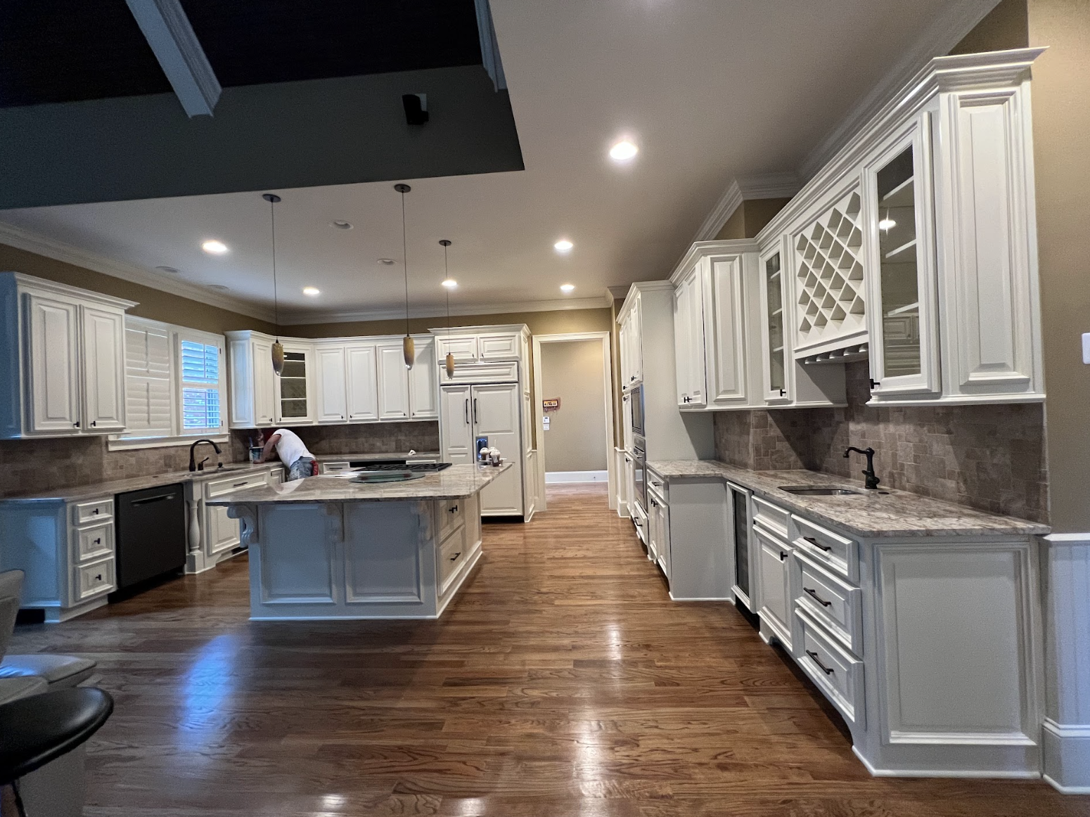 Cabinet Refinishing After